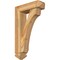 Ekena Millwork Legacy Arts and Crafts Rough Sawn Bracket w/ Offset Brace, Western Red Cedar, 6"W x 20"D x 32"H BKT0604X20X32LEC03RWR - alternate 1